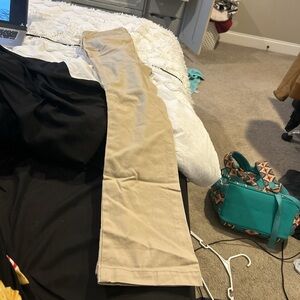 Old Navy Tan Boot-Cut Pants